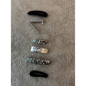 Rainbow High Barrette Lot Of 6 Fashion Doll Barrettes